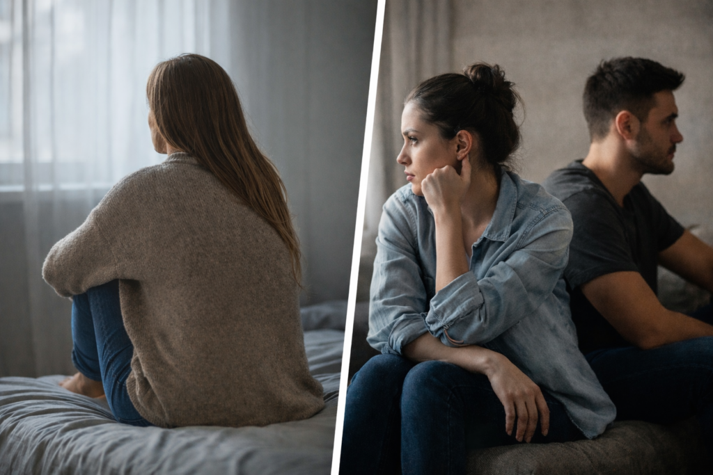 Difficulté à être seule ou en relation dans la personnalité borderline